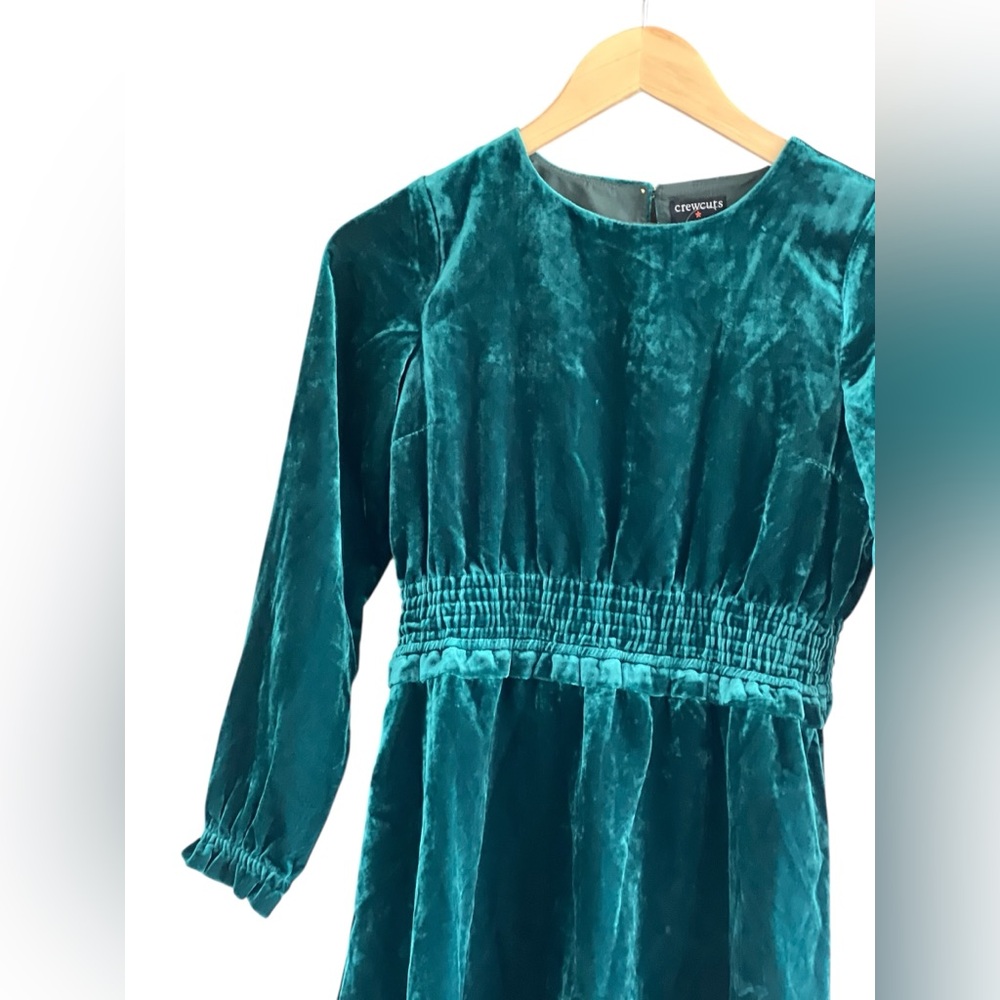 Crewcuts Girls' smocked velvet dress - Picture 6 of 9